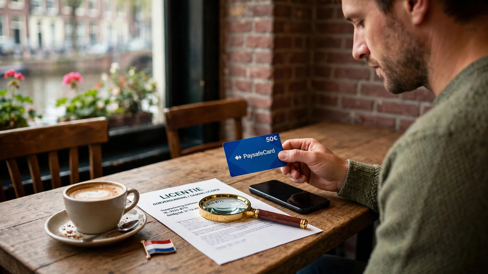Online casino met Paysafecard: vergunning controleren